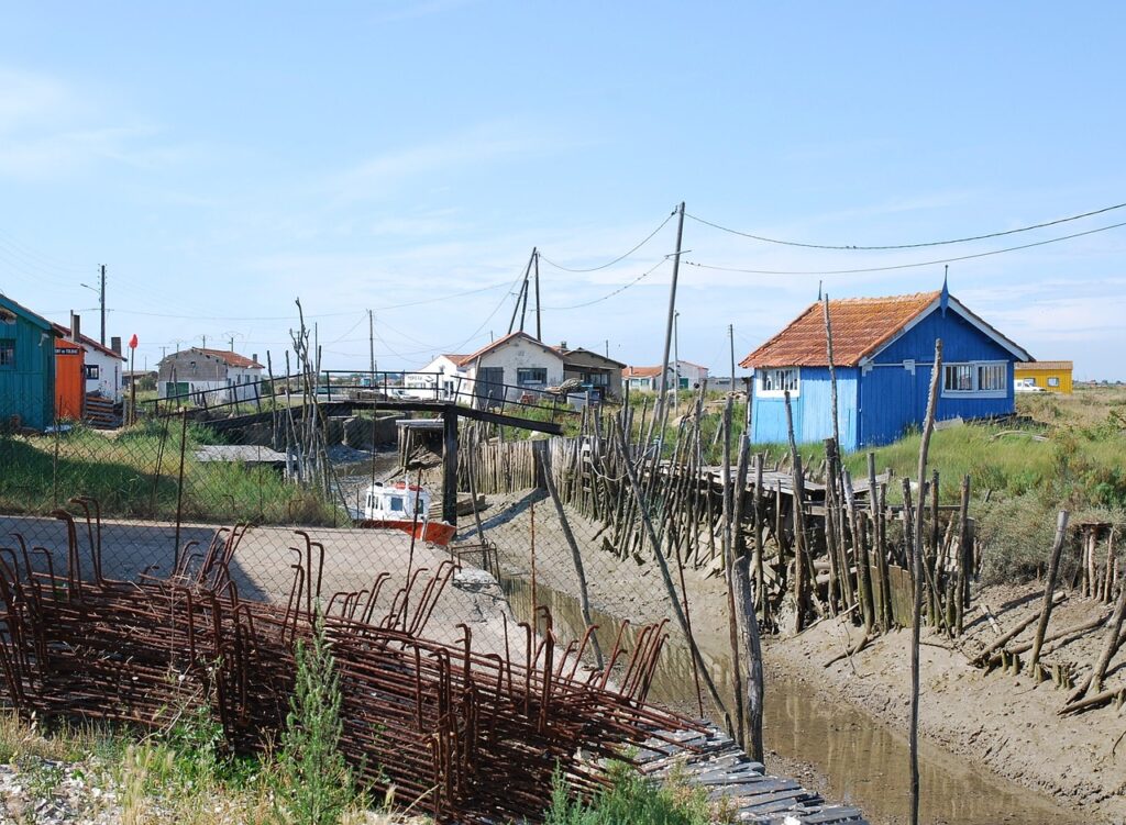 les canaux de l'ile d'oléron