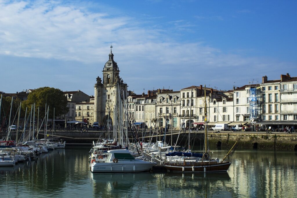 port de La Rochelle, grosse horloge