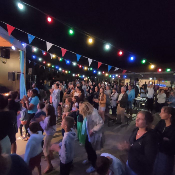 Une soirée au camping